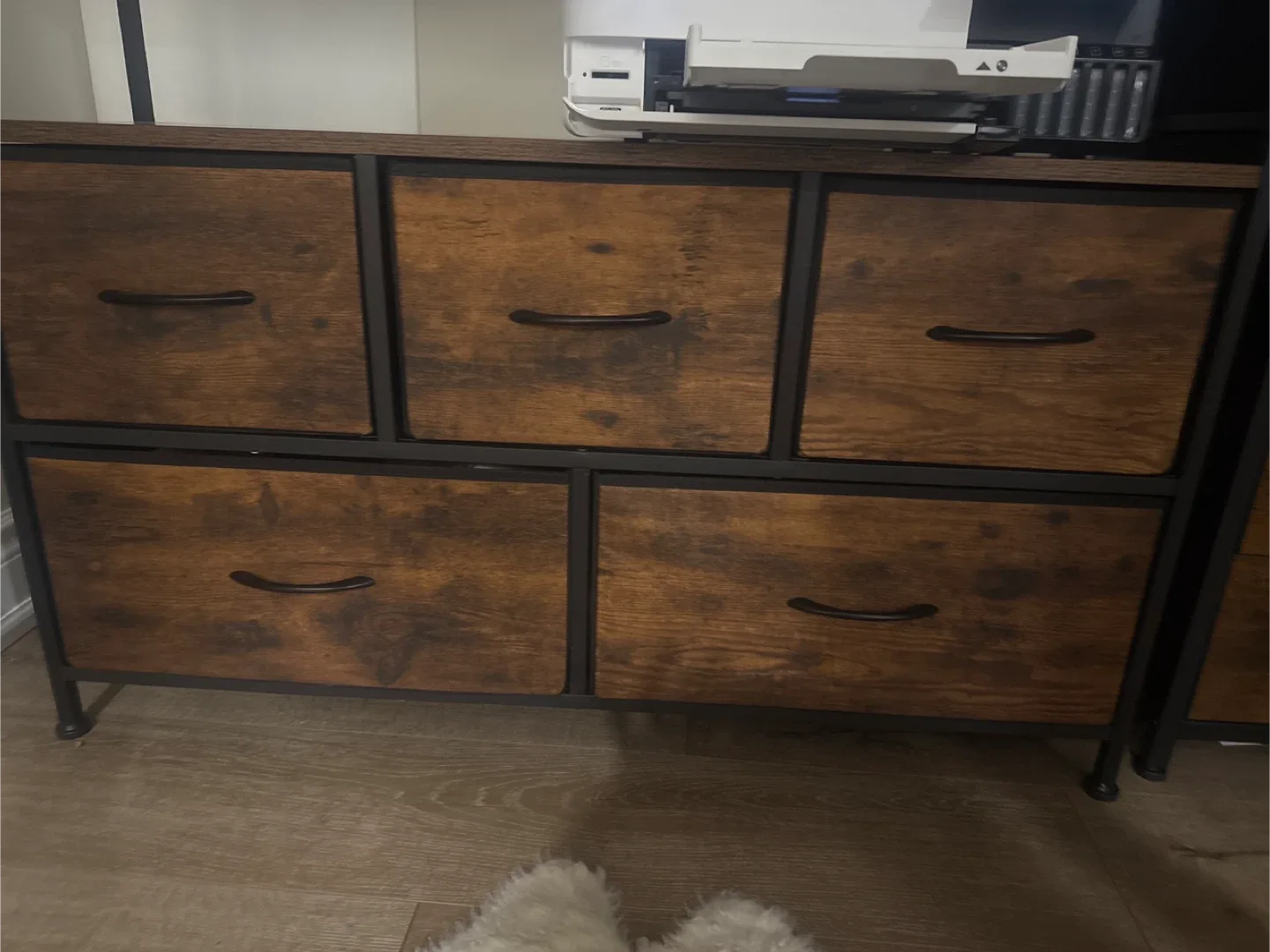 Drawer Dresser CAB-TV5BC-RUST Rustic Brown image indicator(8)