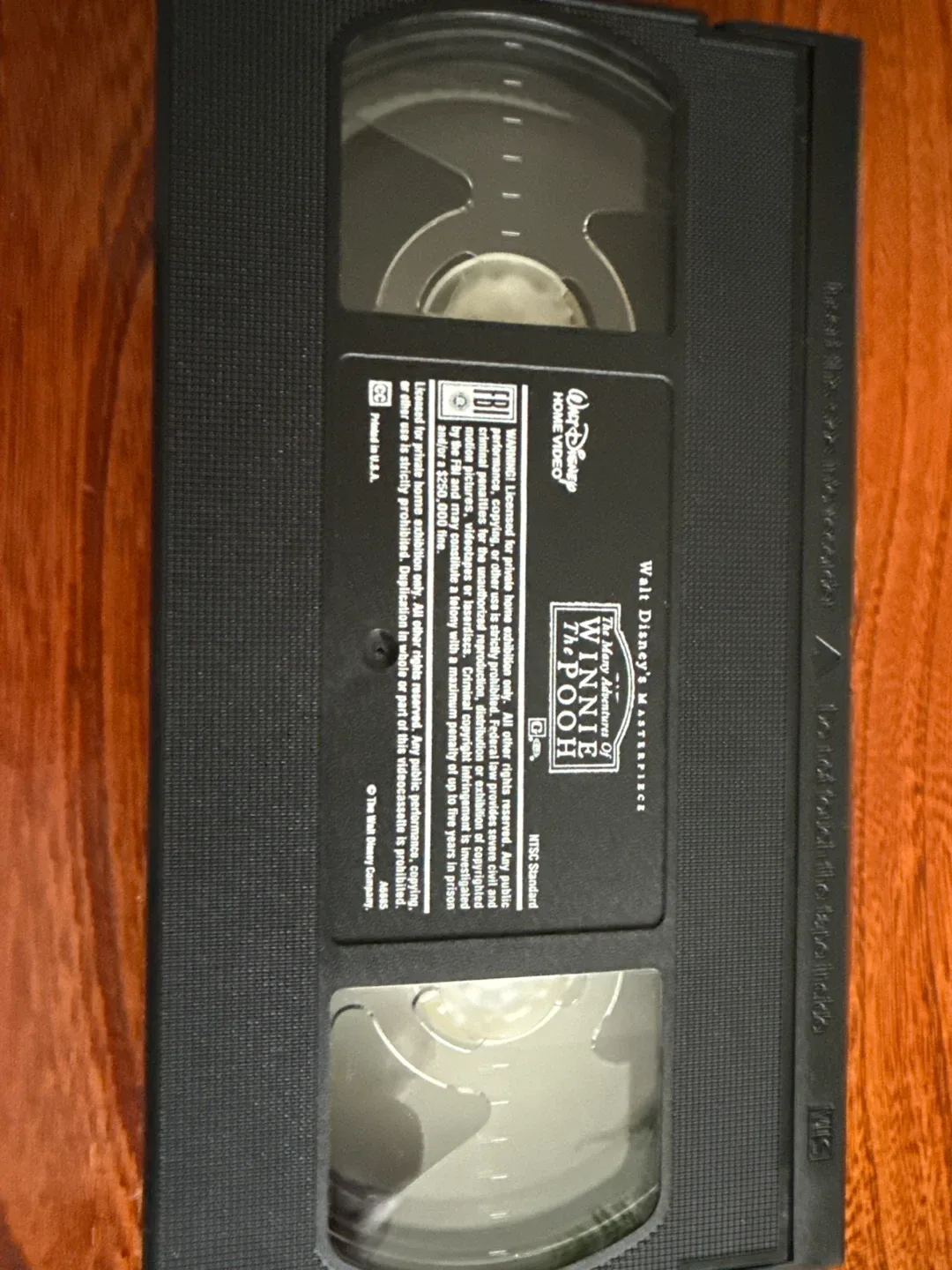 Walt Disney's Winnie The Pooh VHS Tape image indicator(3)