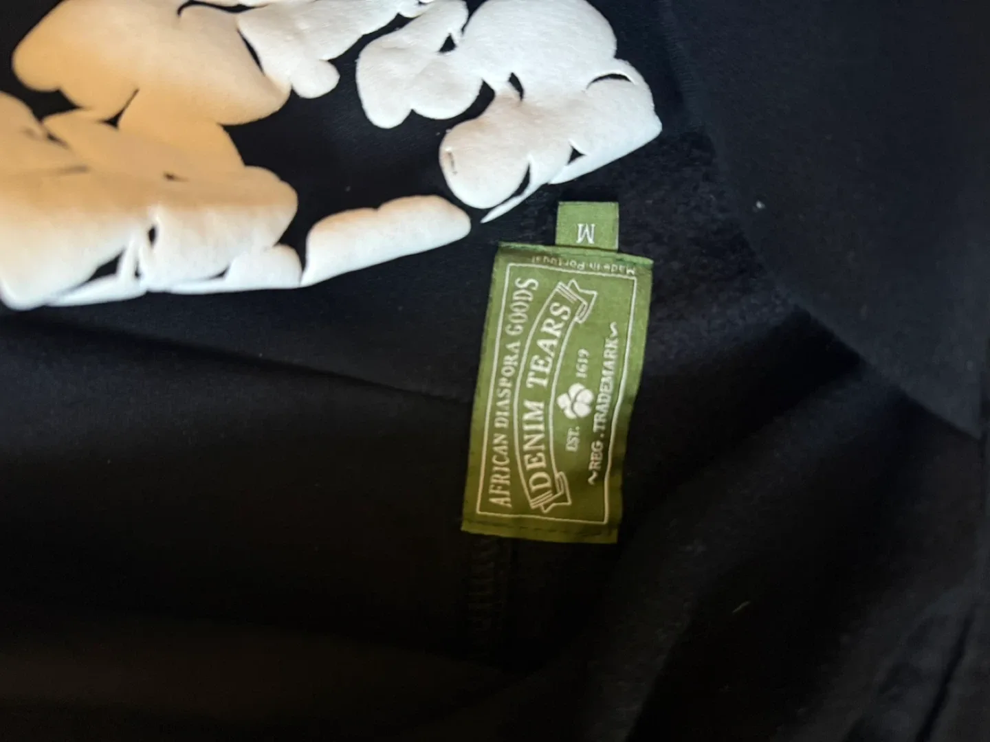 Denim tears essentials hoodie plus polo tracksuit image indicator(2)