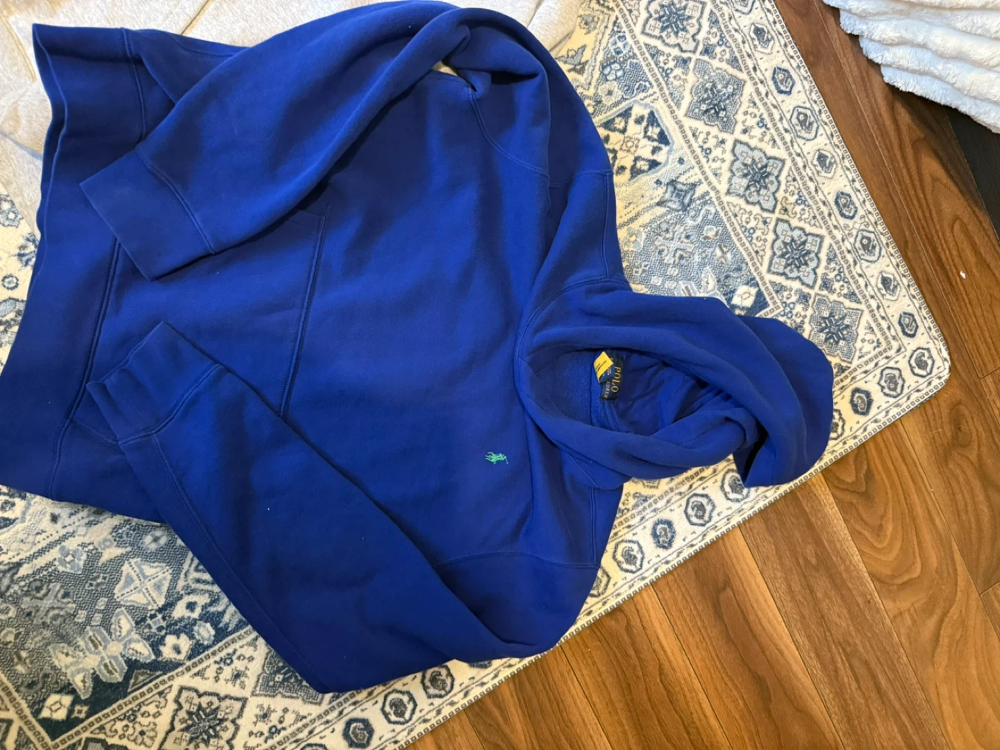 Denim tears essentials hoodie plus polo tracksuit - photo 4