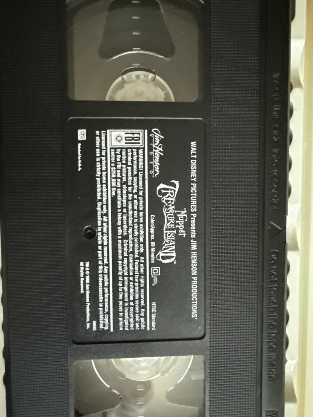 Muppet Treasure Island VHS Tape - Disney image indicator(3)