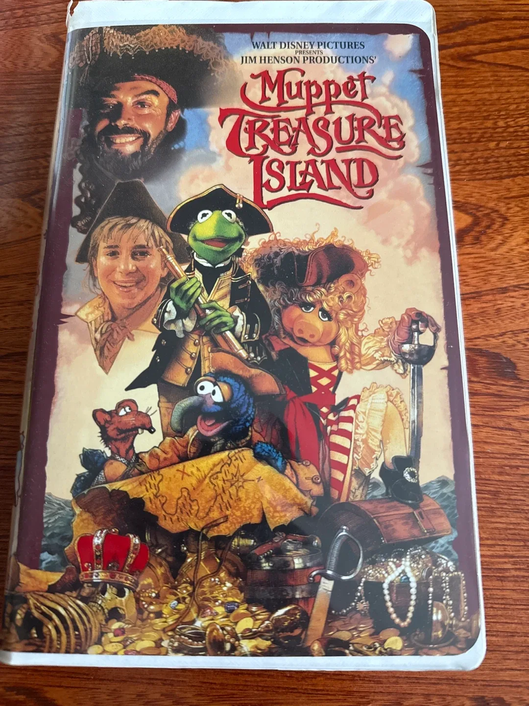 Muppet Treasure Island VHS Tape - Disney