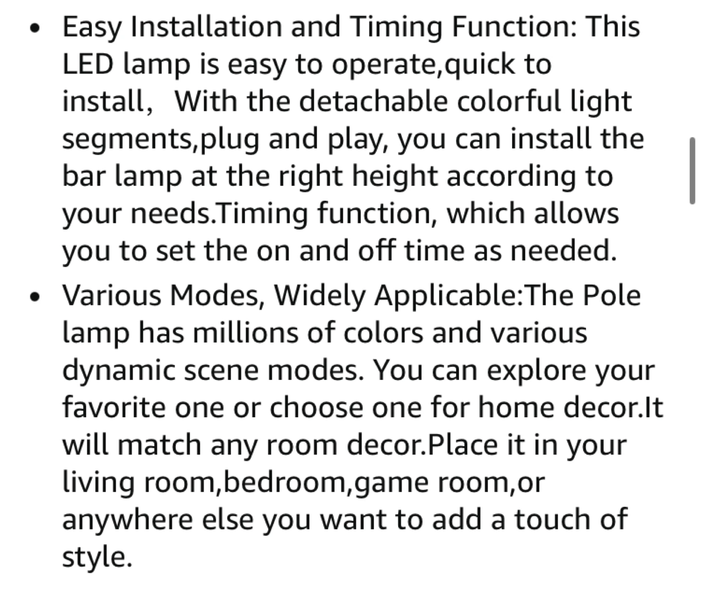 Modern Style White Floor Lamp - photo 4