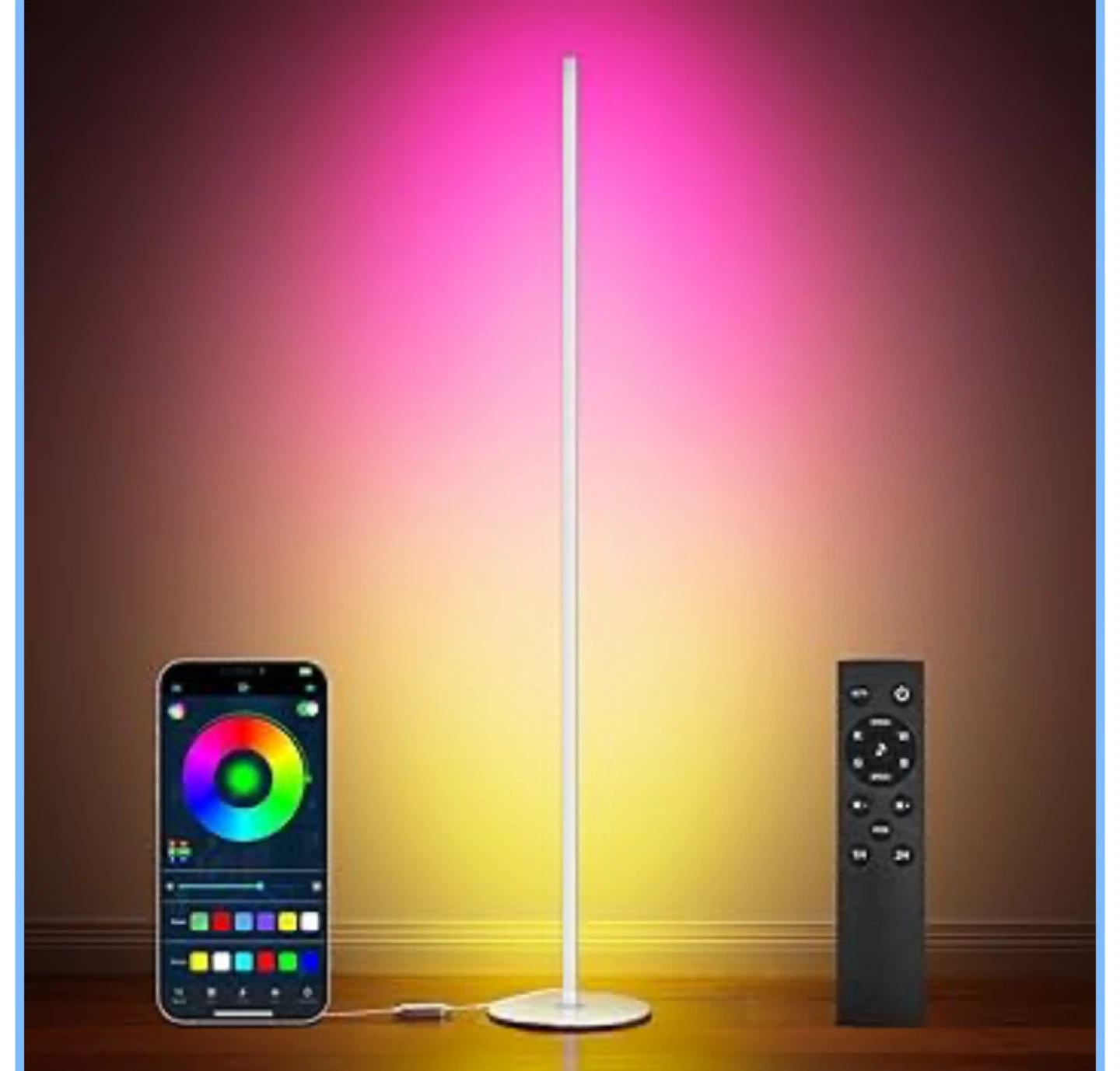 Modern Style White Floor Lamp