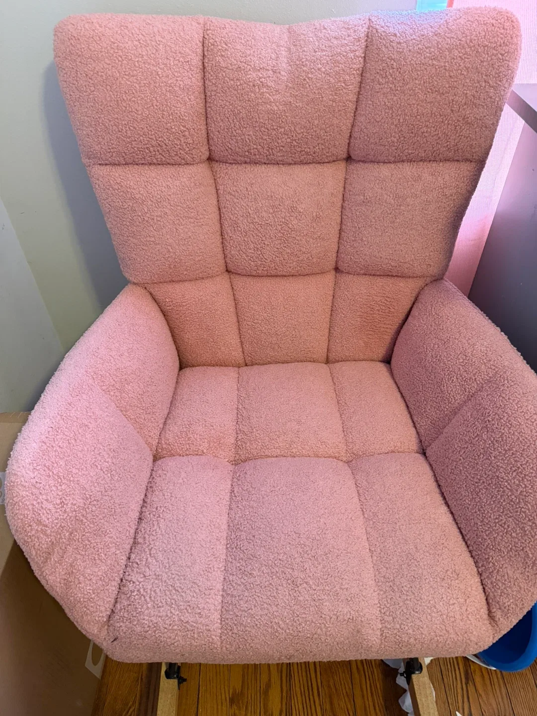 Pink Teddy Rocking Chair image indicator(2)