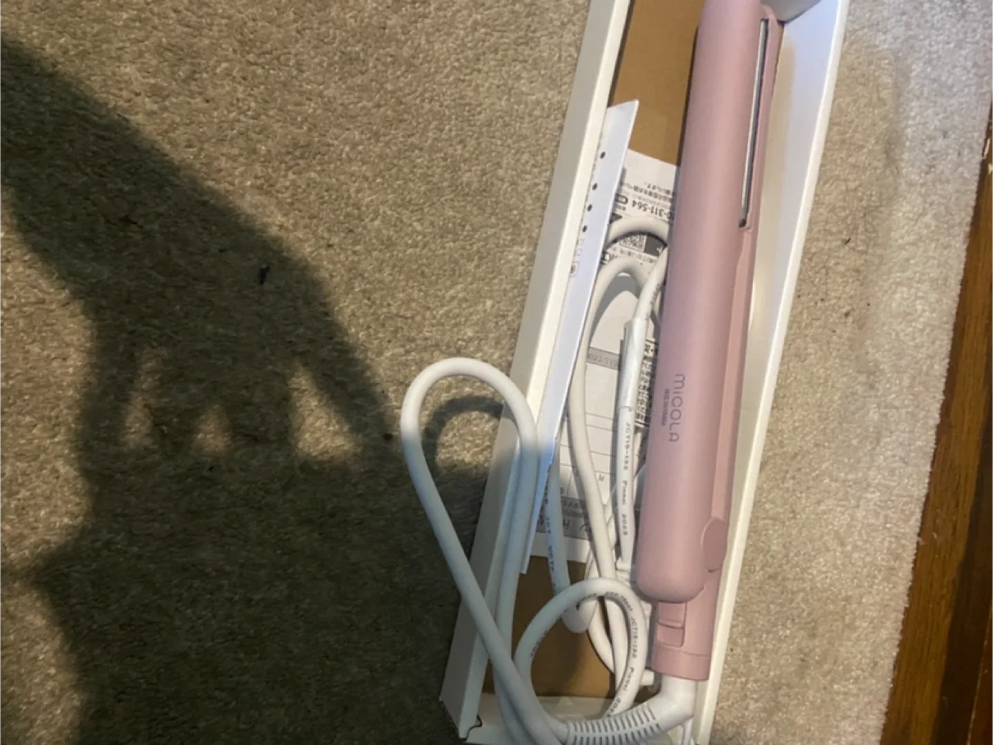 Miqoola Hair Straightener - Pink