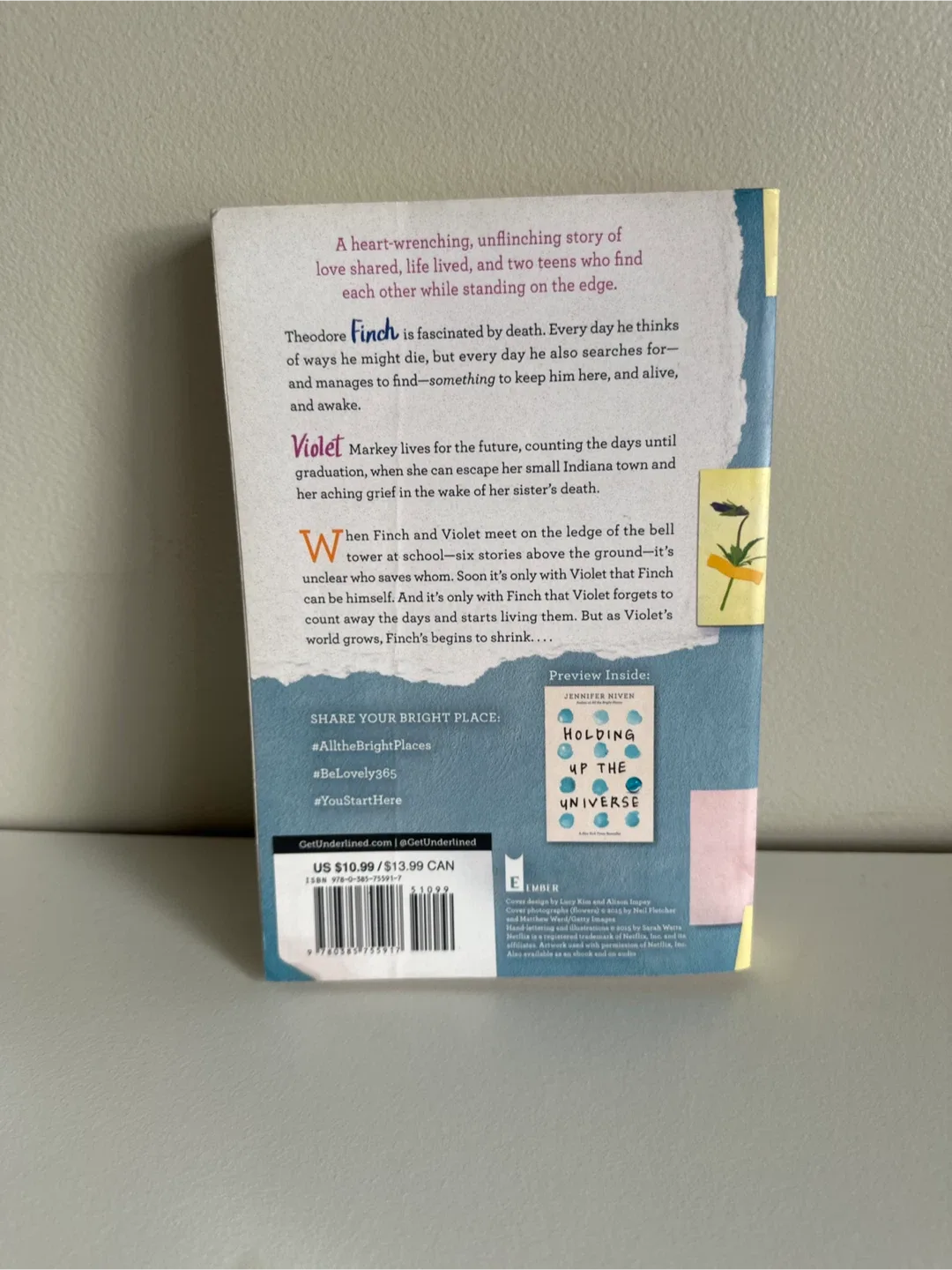 All the Bright Places by Jennifer Niven image indicator(2)