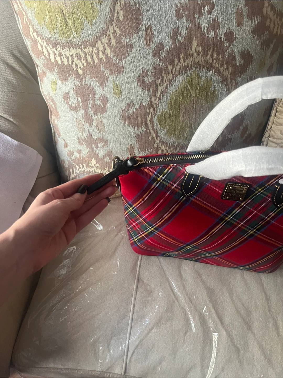 Dooney&Burke plaid HandBag !!!! - photo 4