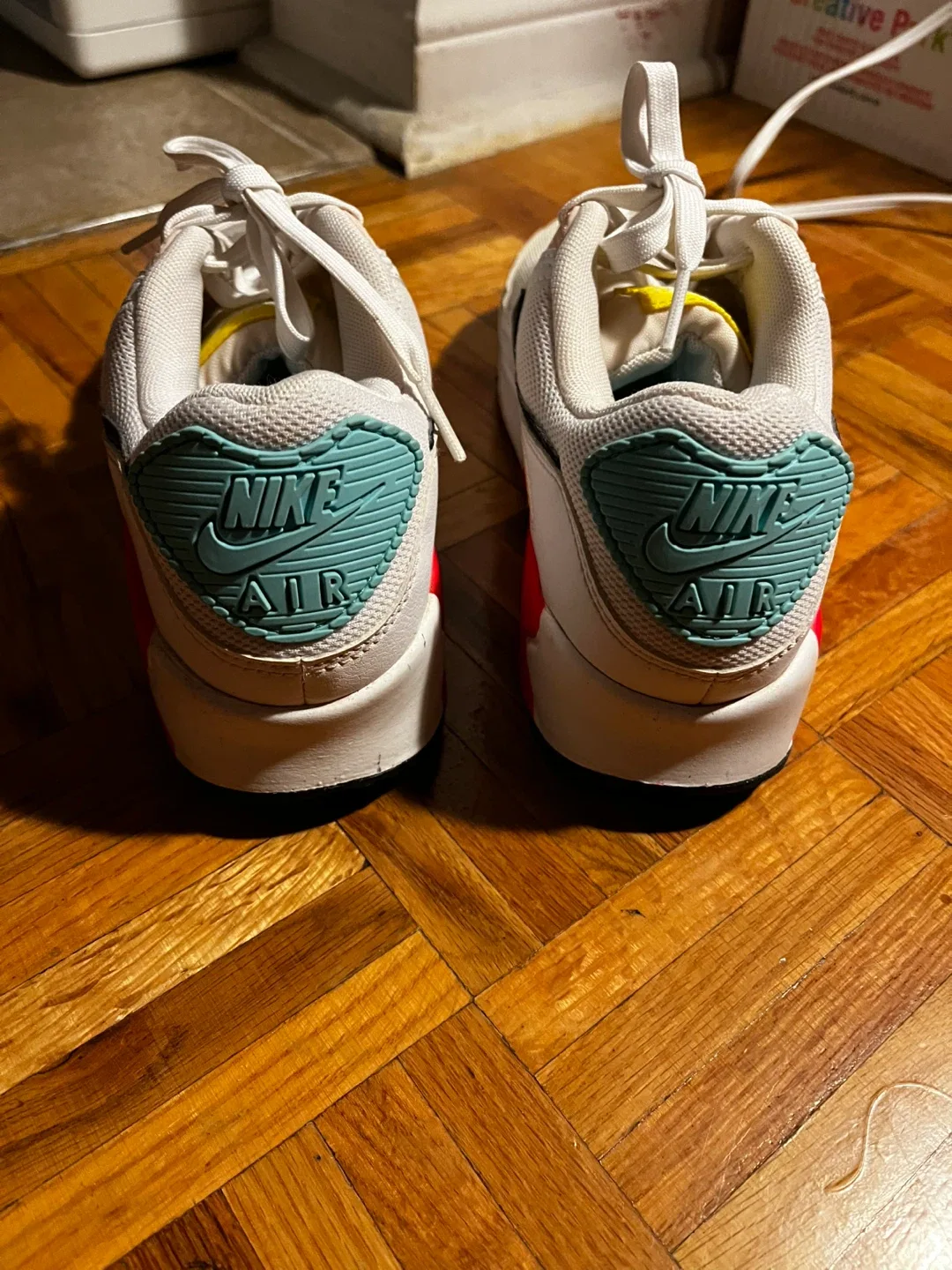 Nike Air Max 90 - White/Multi - US 7 image indicator(5)