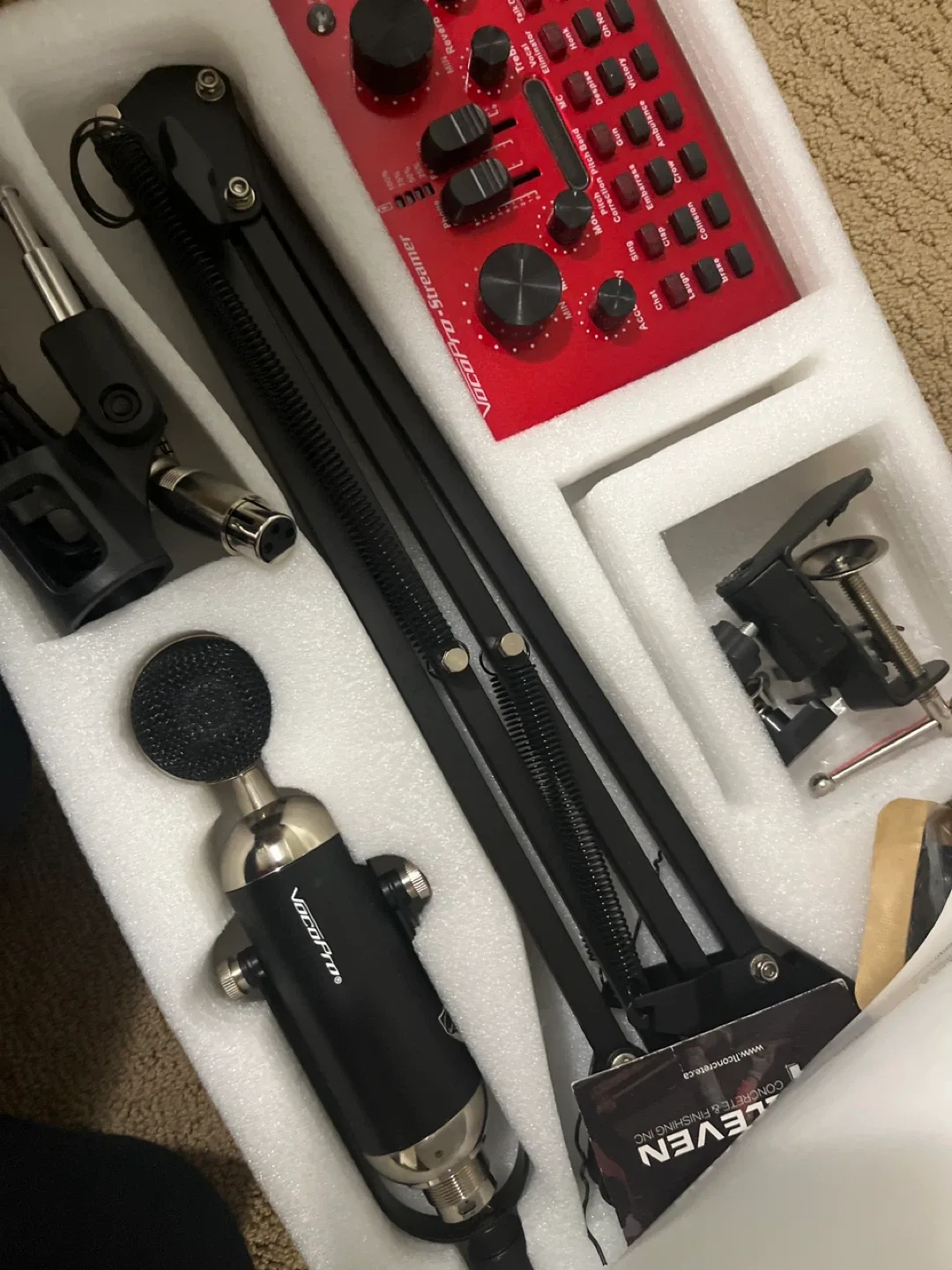 VocoPro Streamer-Studio USB Audio Interface Microphone Set image indicator(2)