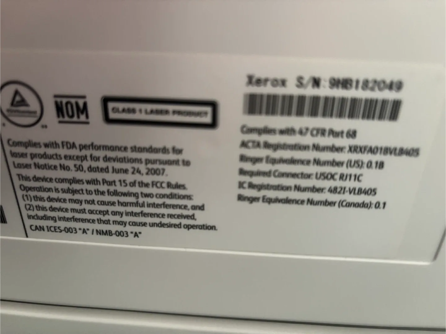 Xerox VersaLink B405 Laser Printer image indicator(4)