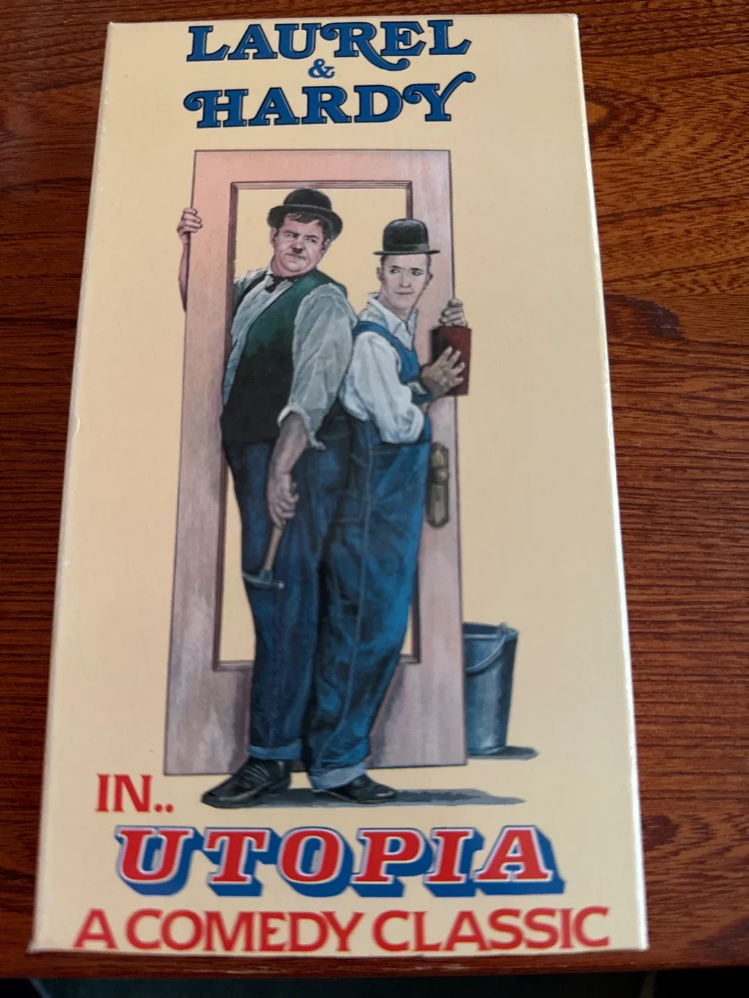 Laurel & Hardy: In Utopia VHS Tape