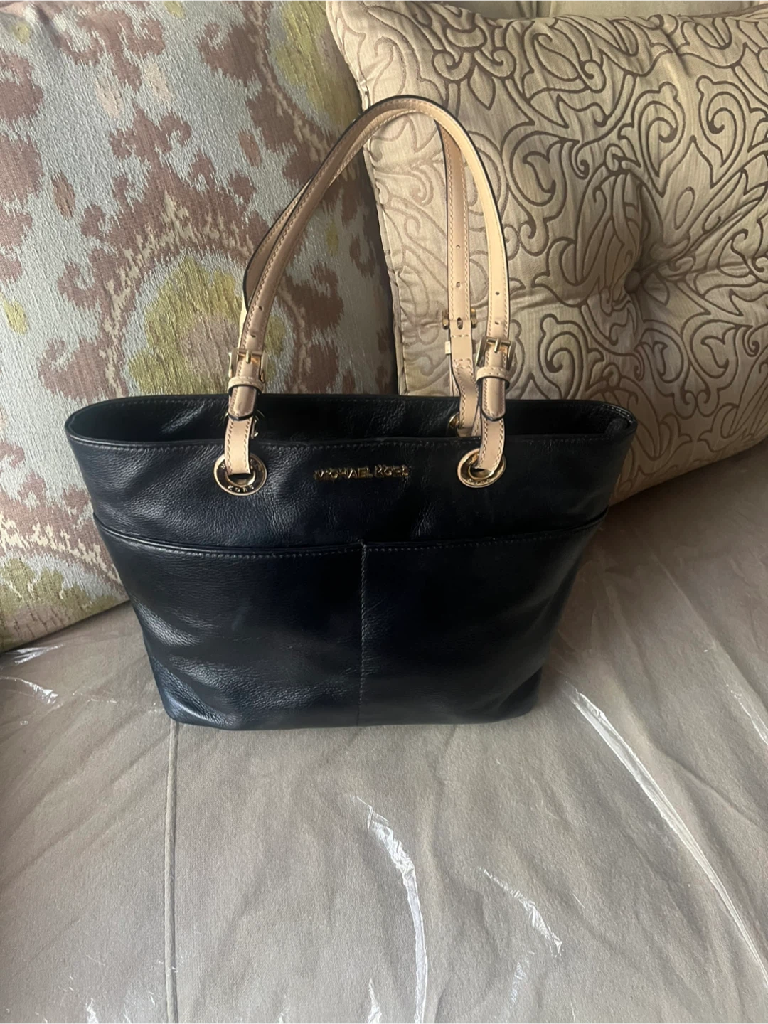 Michael kors Black leather classic HandBag