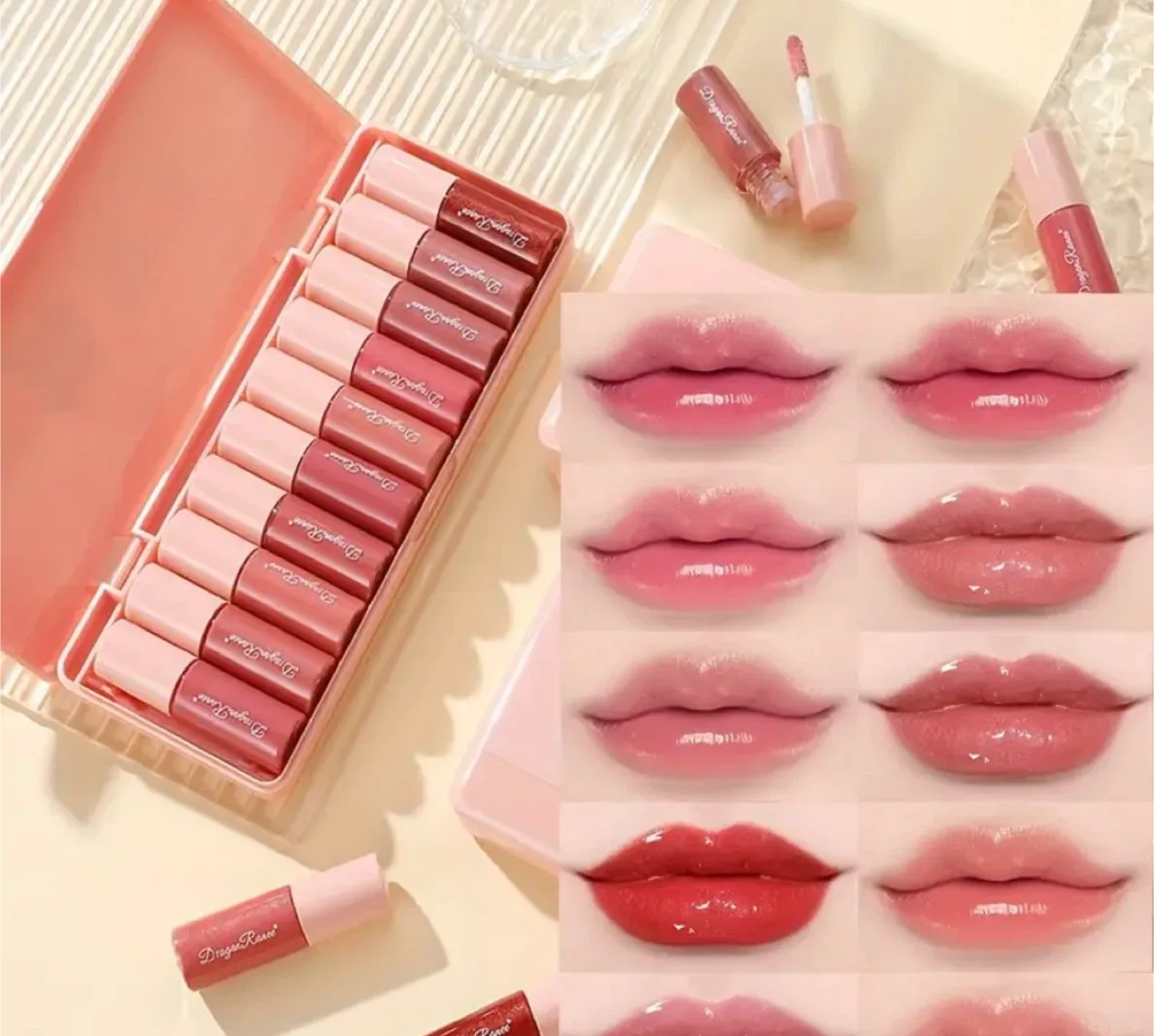 Dragon Ranee Sexy Pearl Light Lip Gloss Set image indicator(2)