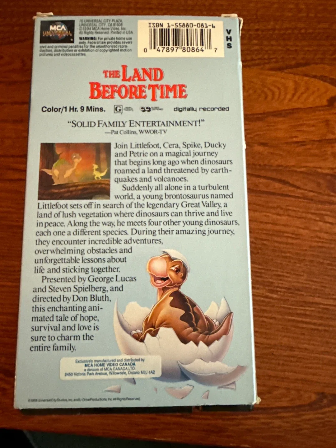 The Land Before Time VHS Tape image indicator(2)