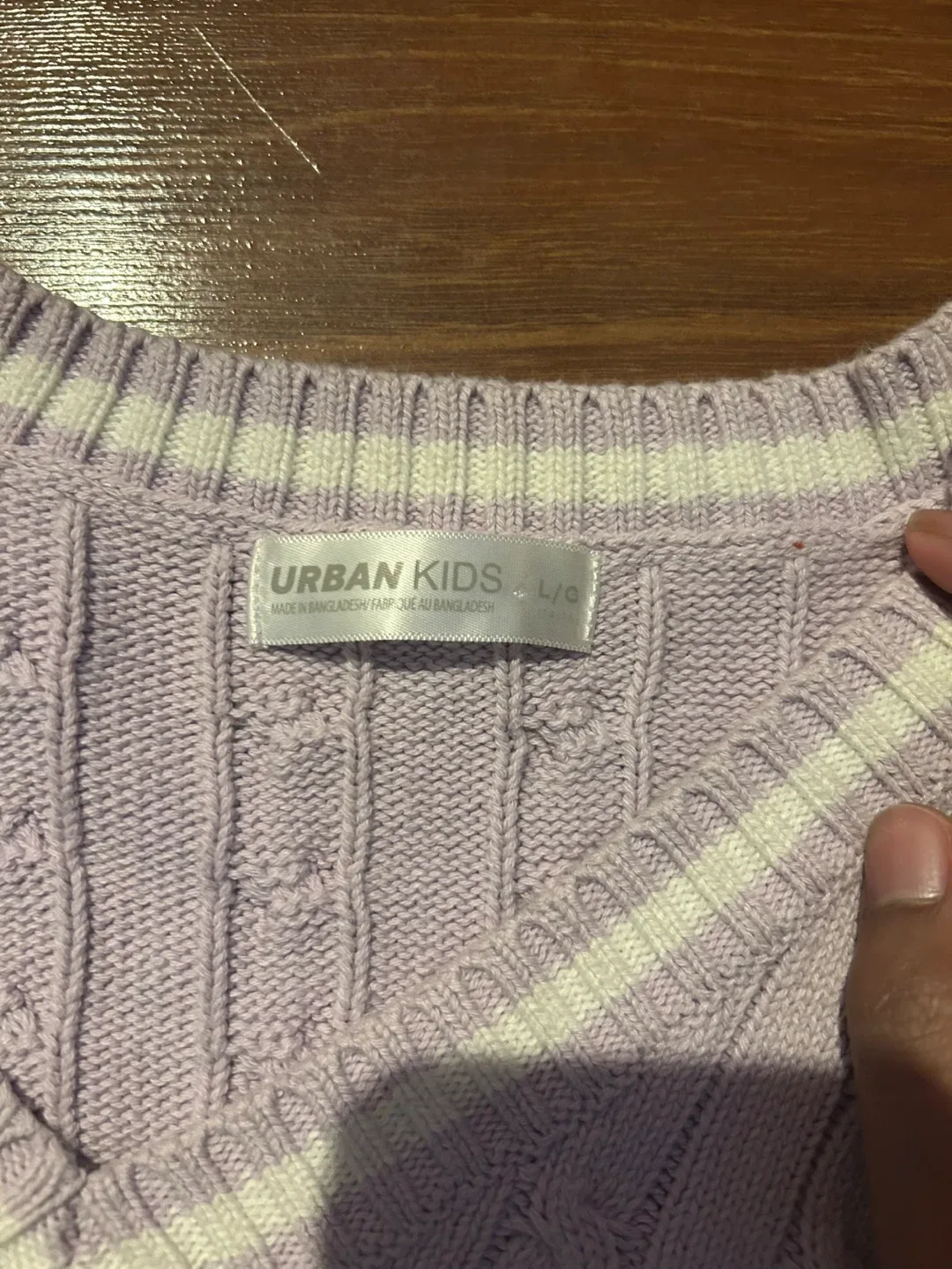 Urban Kids Sweater Vest - Size L/G image indicator(3)