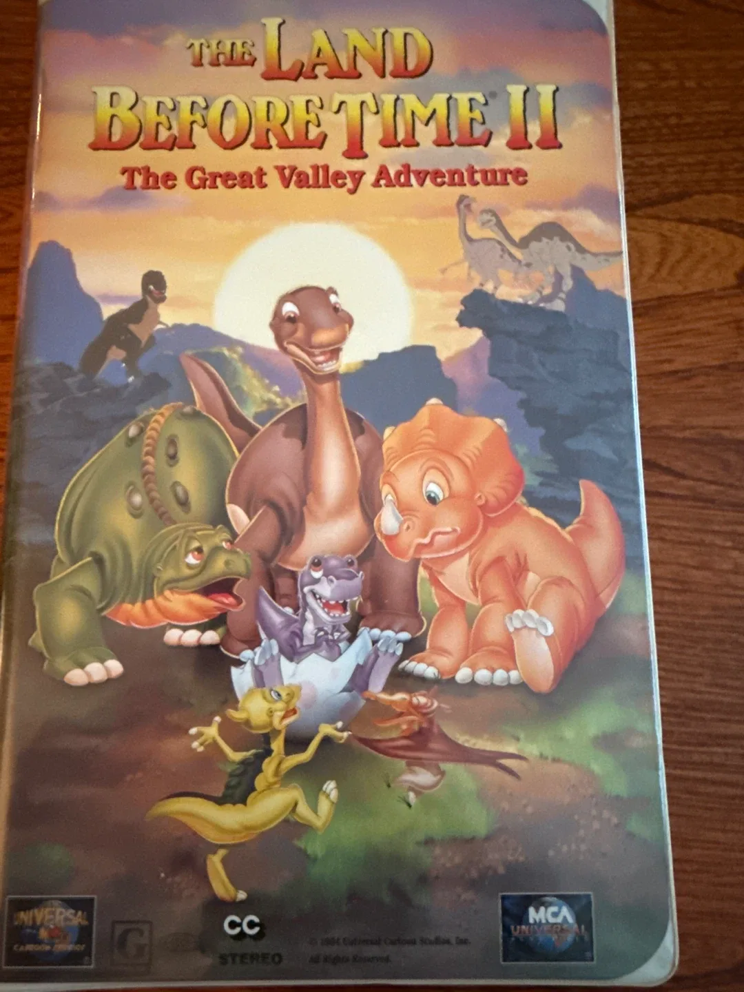 The Land Before Time II VHS Tape