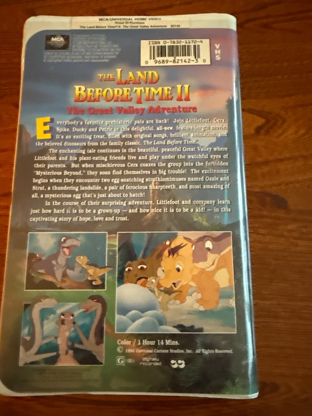 The Land Before Time II VHS Tape image indicator(2)