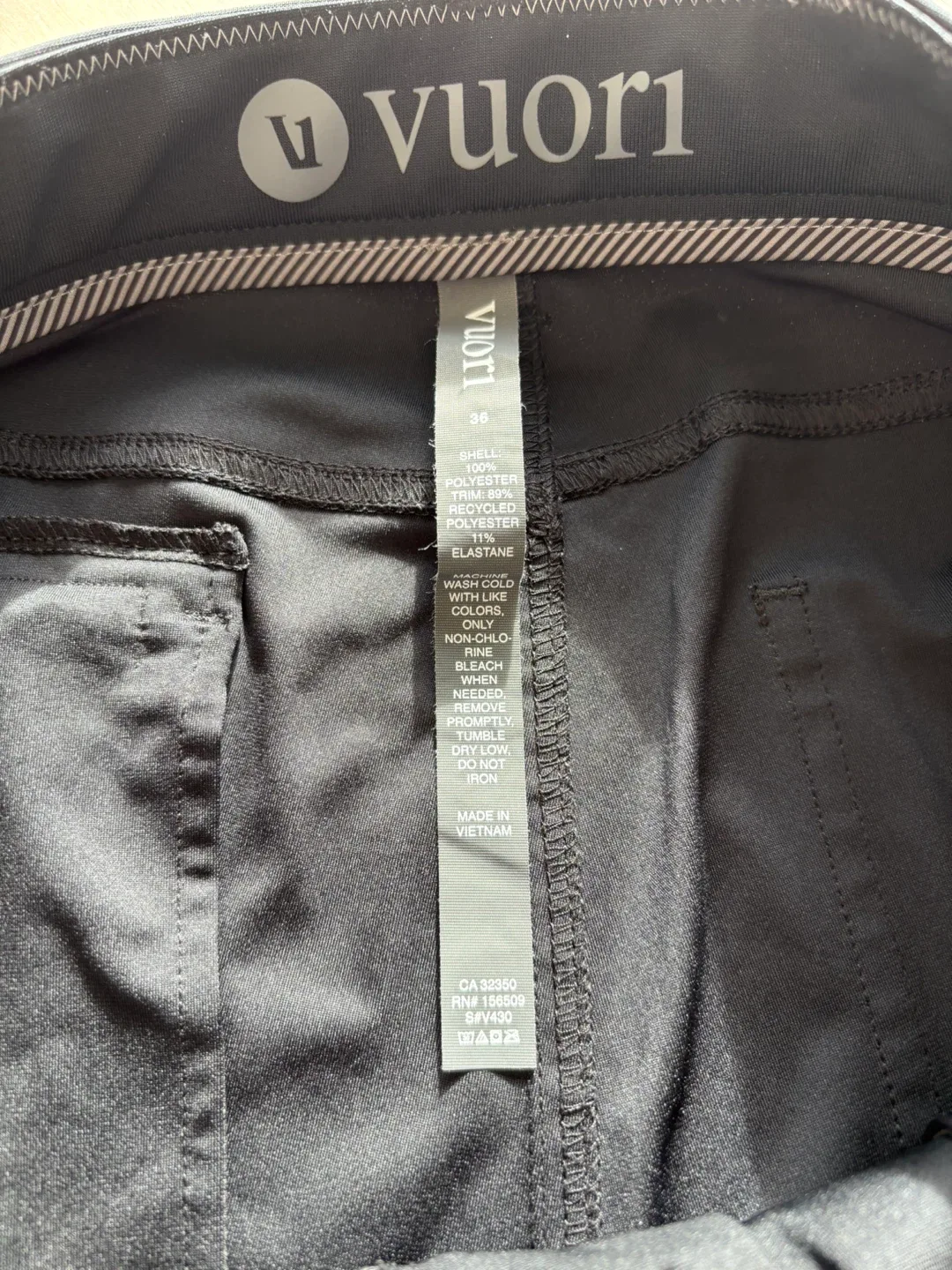 Vuori Meta Pant men’s Slim Fit (similar to lululemon) - Size 36 image indicator(6)