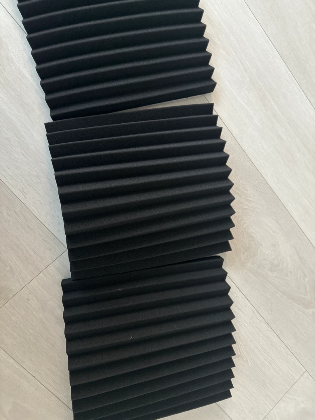 Black Acoustic Foam Panels