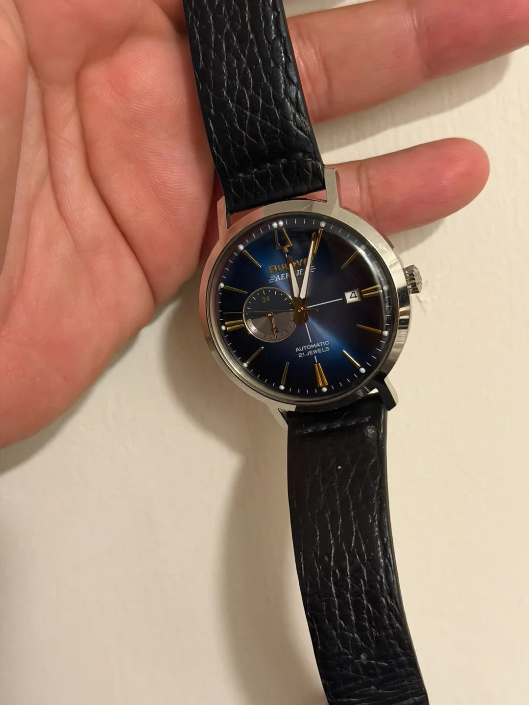 Bulova Automatic Aerojet 21 Jewels Watch