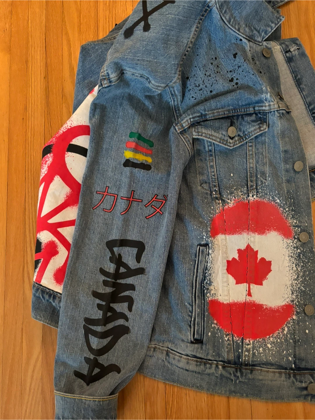 Team Canada Tokyo Olympics HBO Levi’s Jean Jacket - photo 5