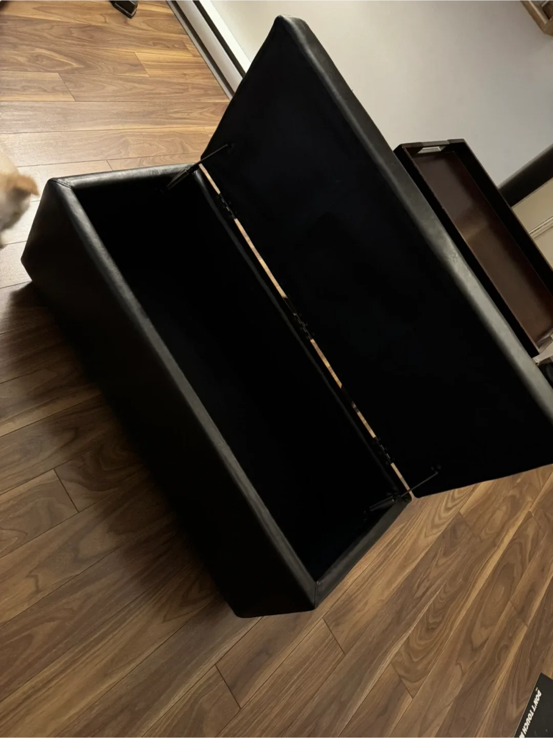 Storage Ottoman Bench - dark brown image indicator(3)