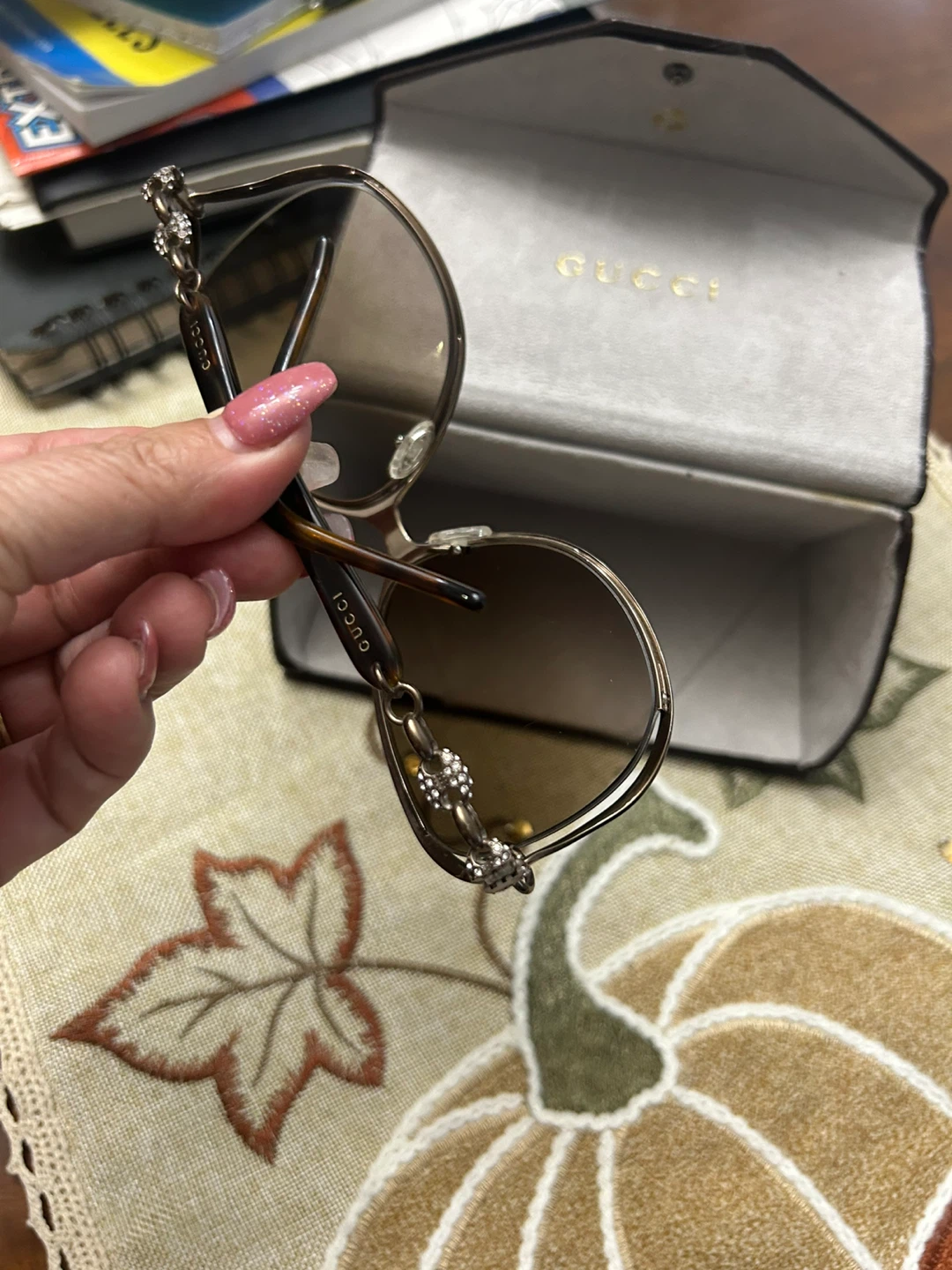 Gucci Sunglasses with Case - photo 4