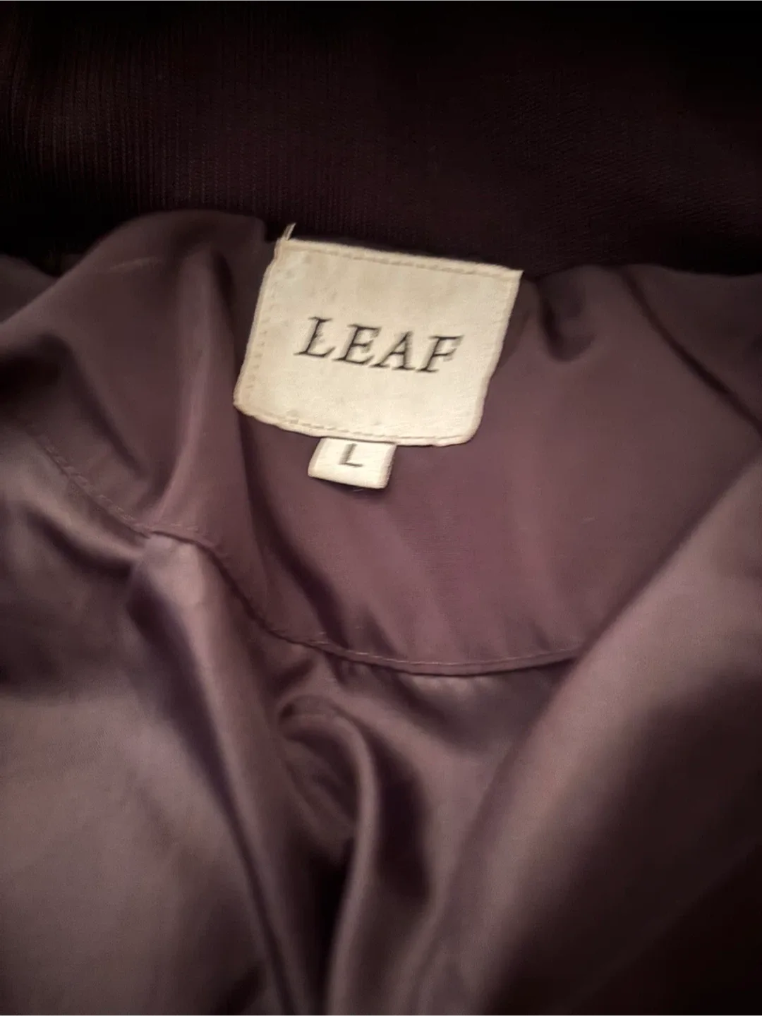 Leaf Down-filled Winter Coat - Size L image indicator(2)