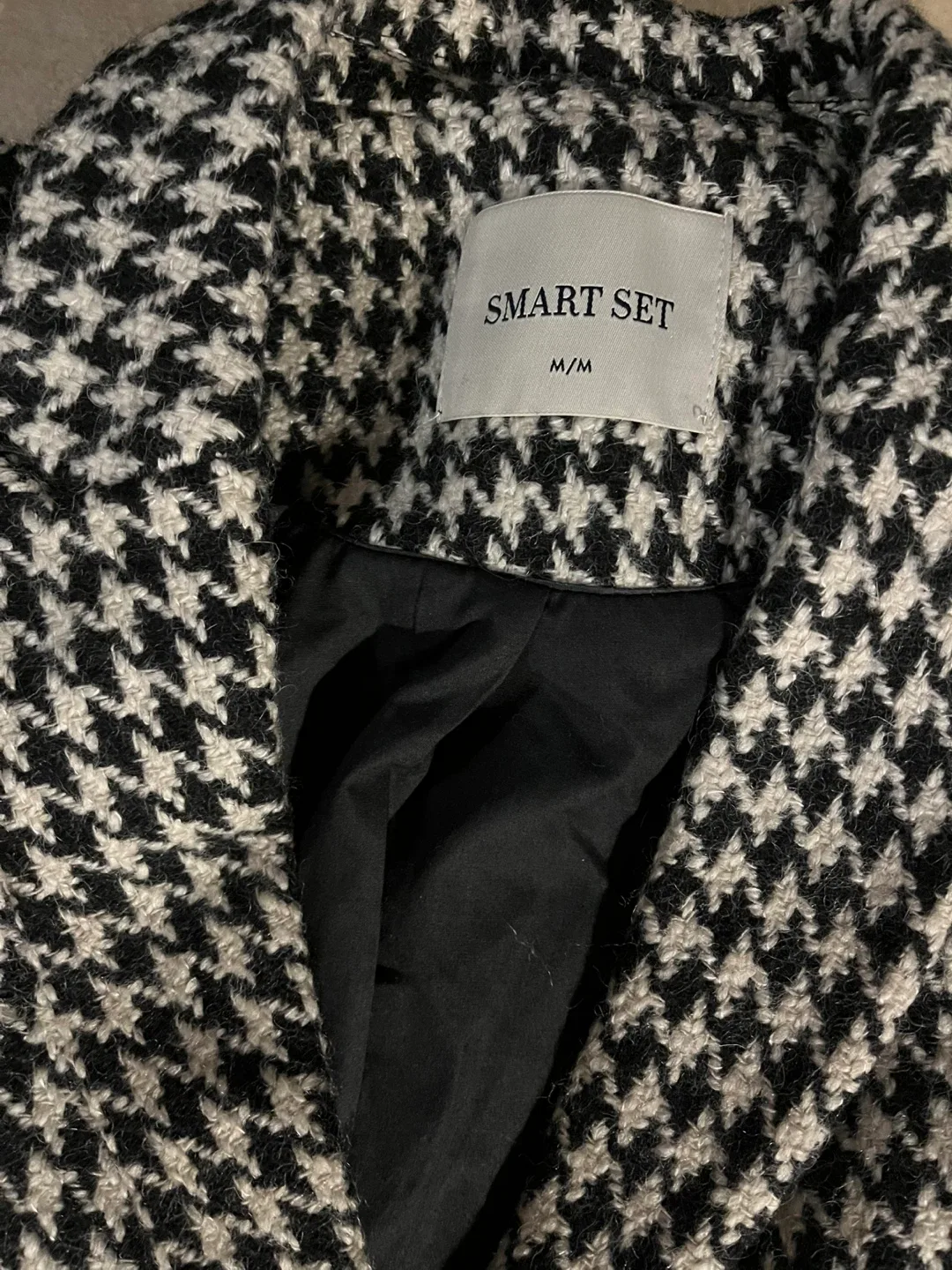 Smart Set Houndstooth Blazer - Size M/M image indicator(3)