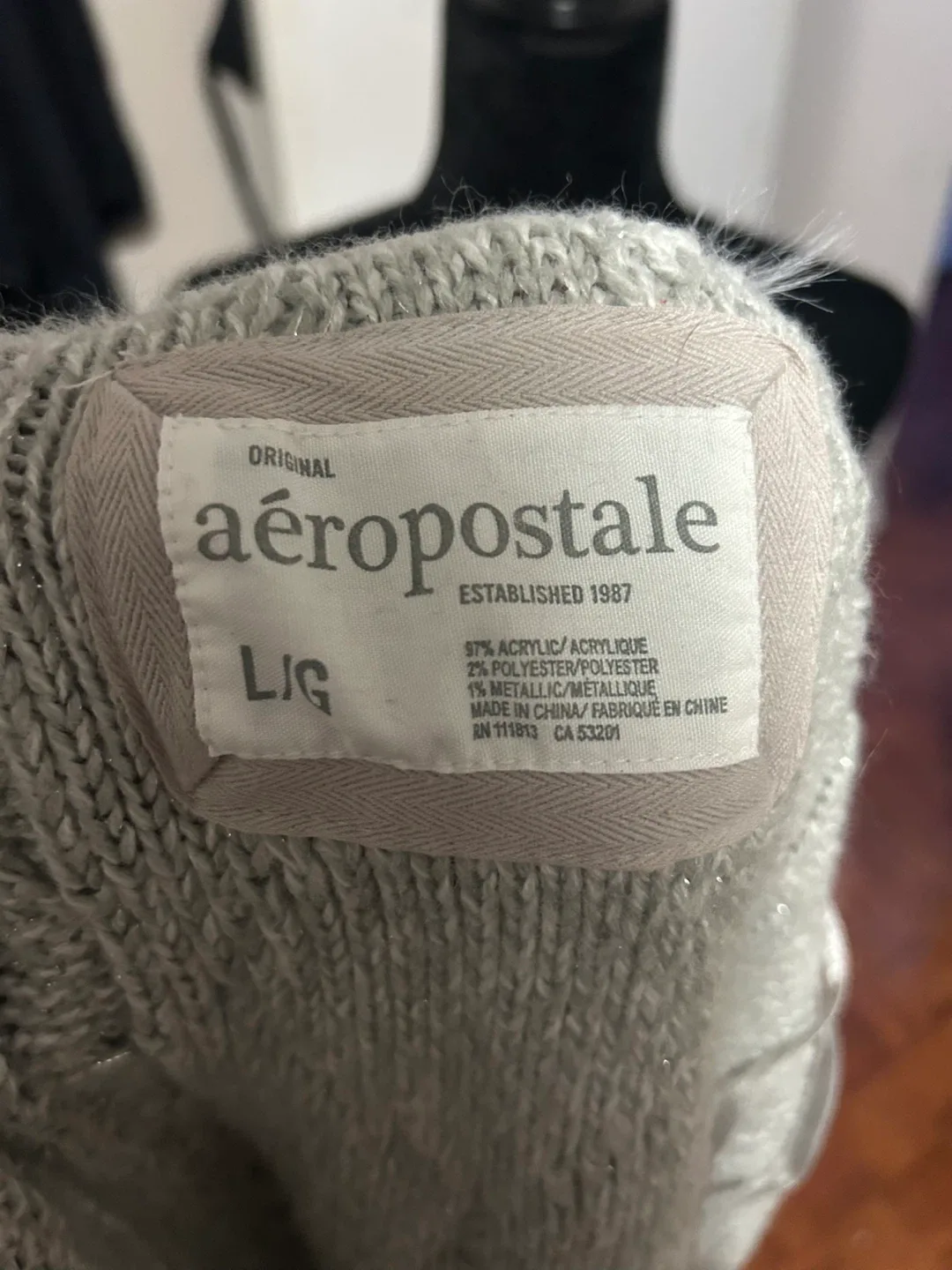 2000’s Aeropostale Knit Cardigan - Size L image indicator(2)