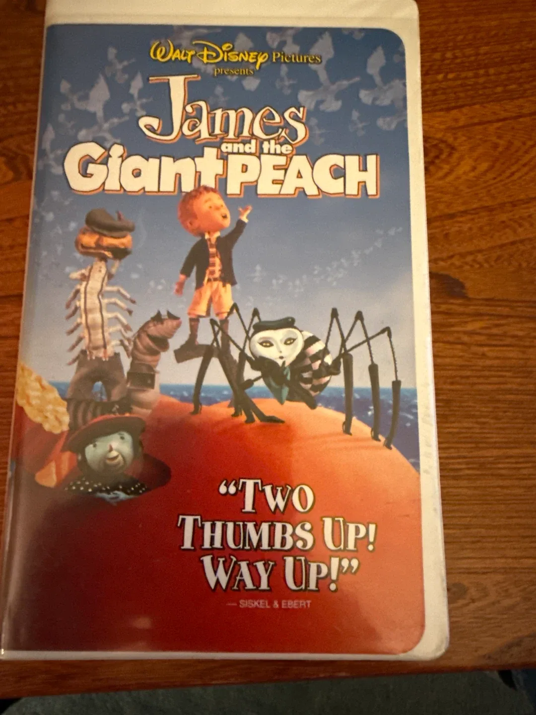 James and the Giant Peach VHS Tape