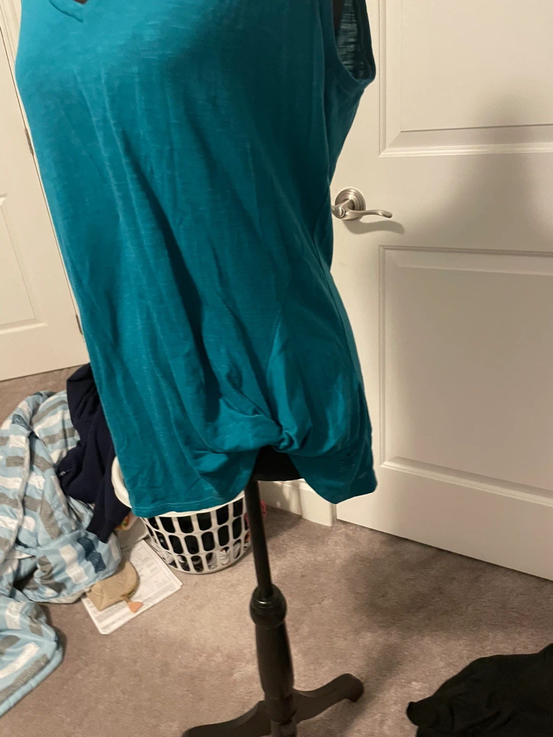 Teal Sleeveless Top - photo 4