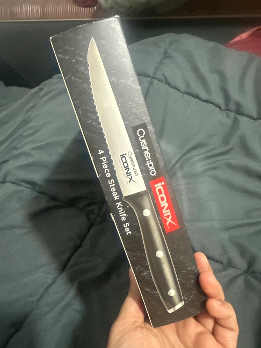 Cuisine::pro Iconix 4 Piece Steak Knife Set - New image indicator(3)