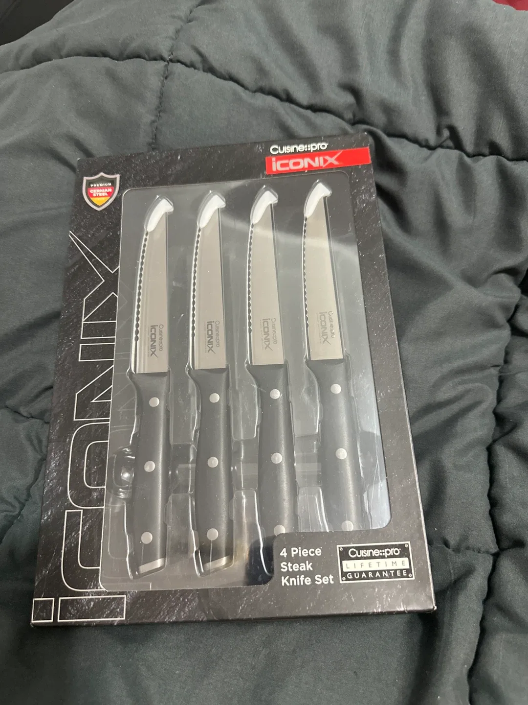 Cuisine::pro Iconix 4 Piece Steak Knife Set - New thumbnail