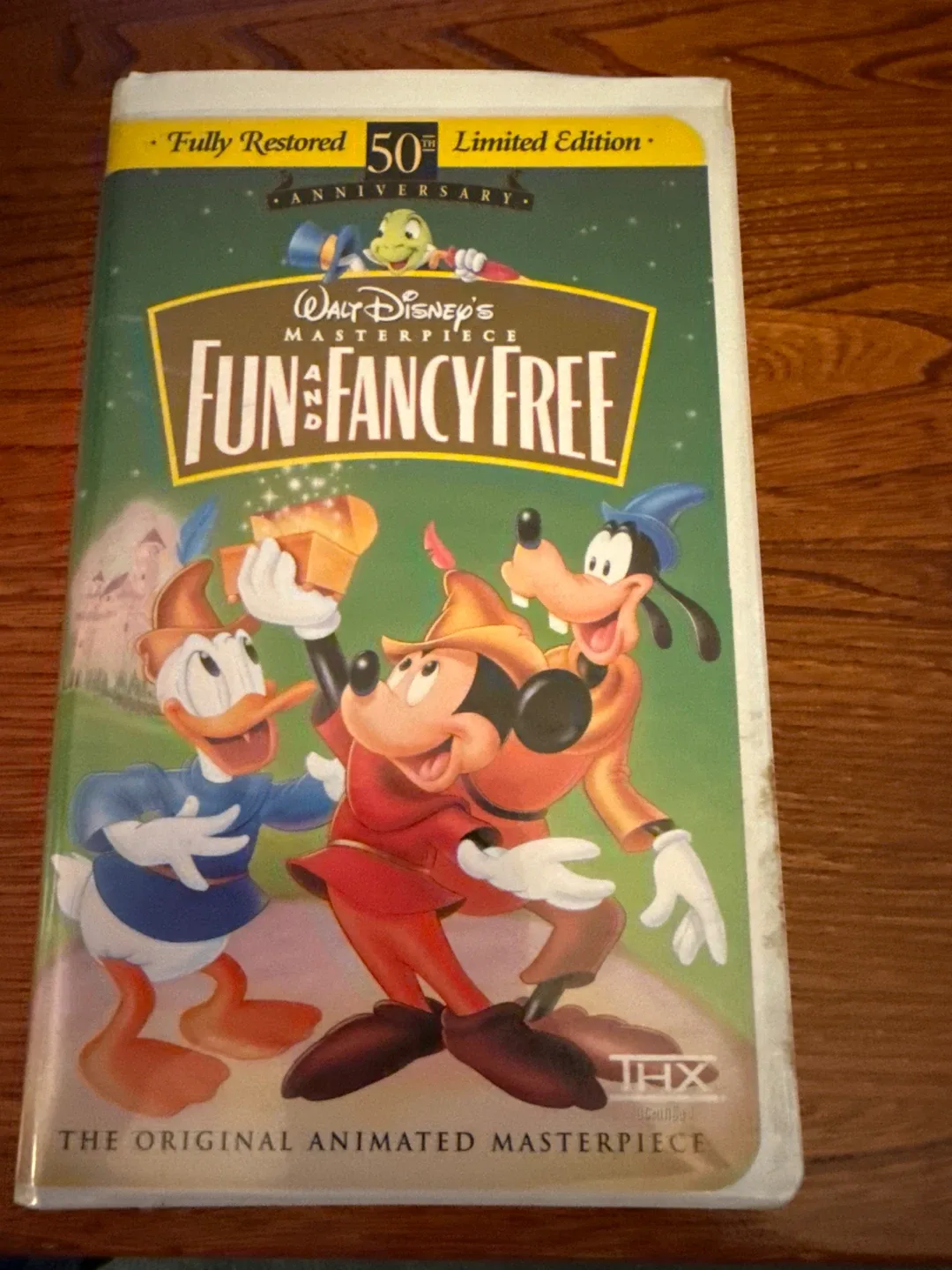Walt Disney's Fun and Fancy Free VHS Tape