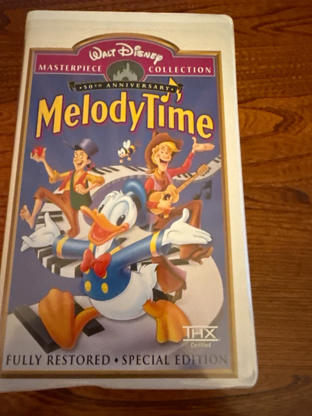 Walt Disney Melody Time VHS Tape