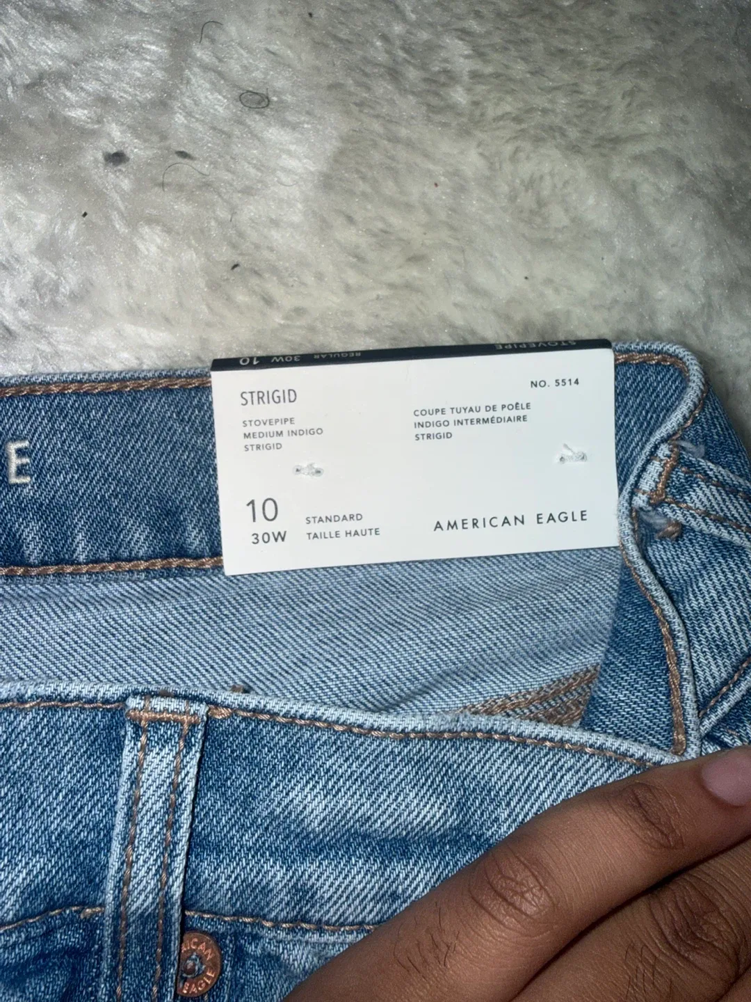 New American Eagle Strigid Jeans - Size 10 image indicator(4)