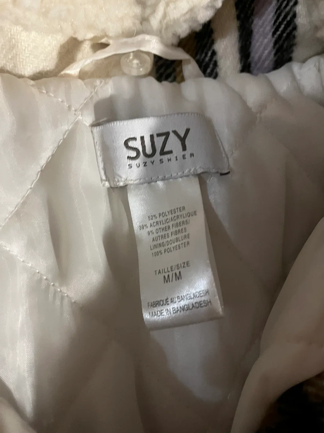 Suzy Shier Plaid Jacket - Size M image indicator(2)