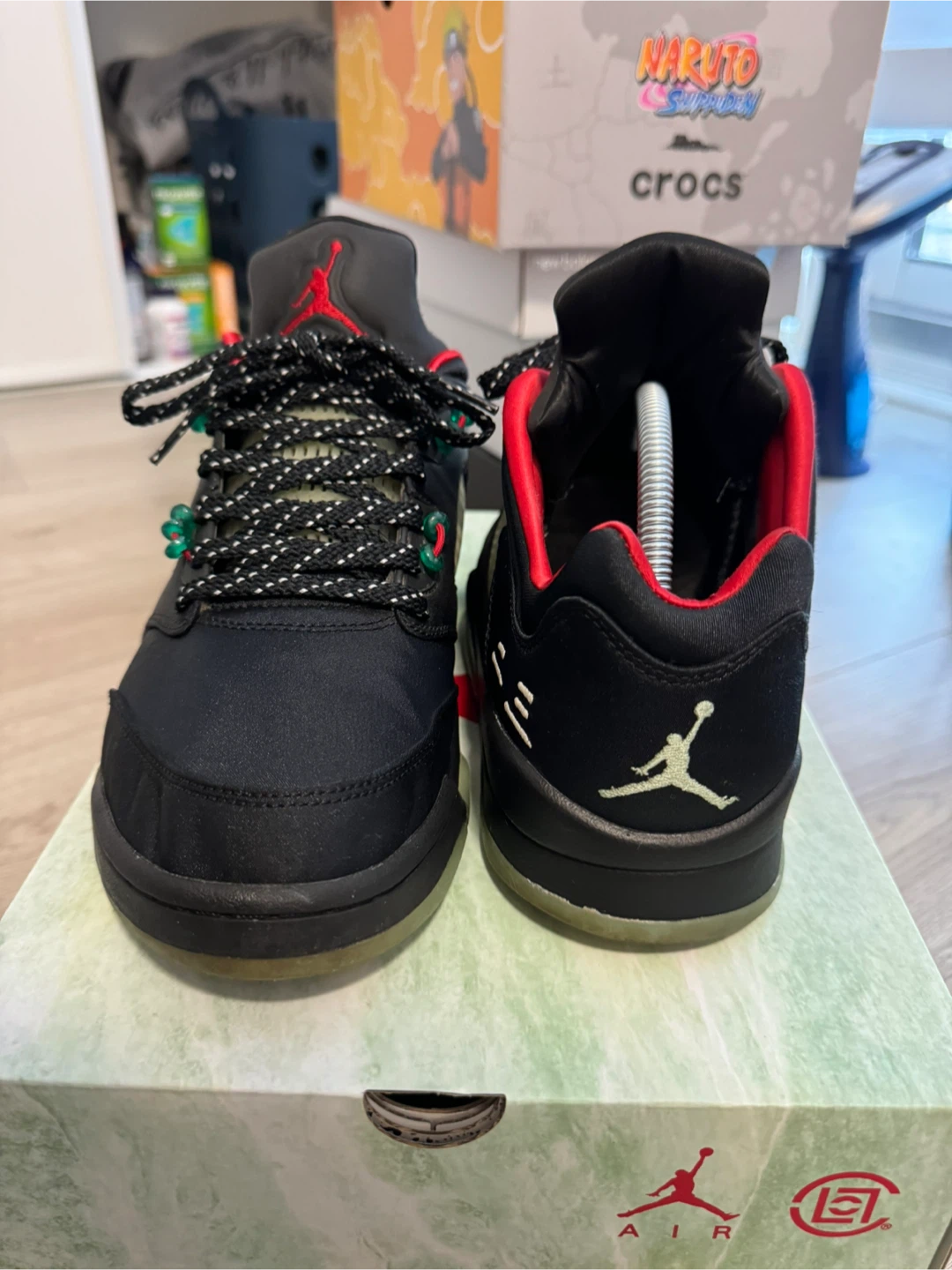 Jordan 5 Retro Low CLOT Jade - photo 3