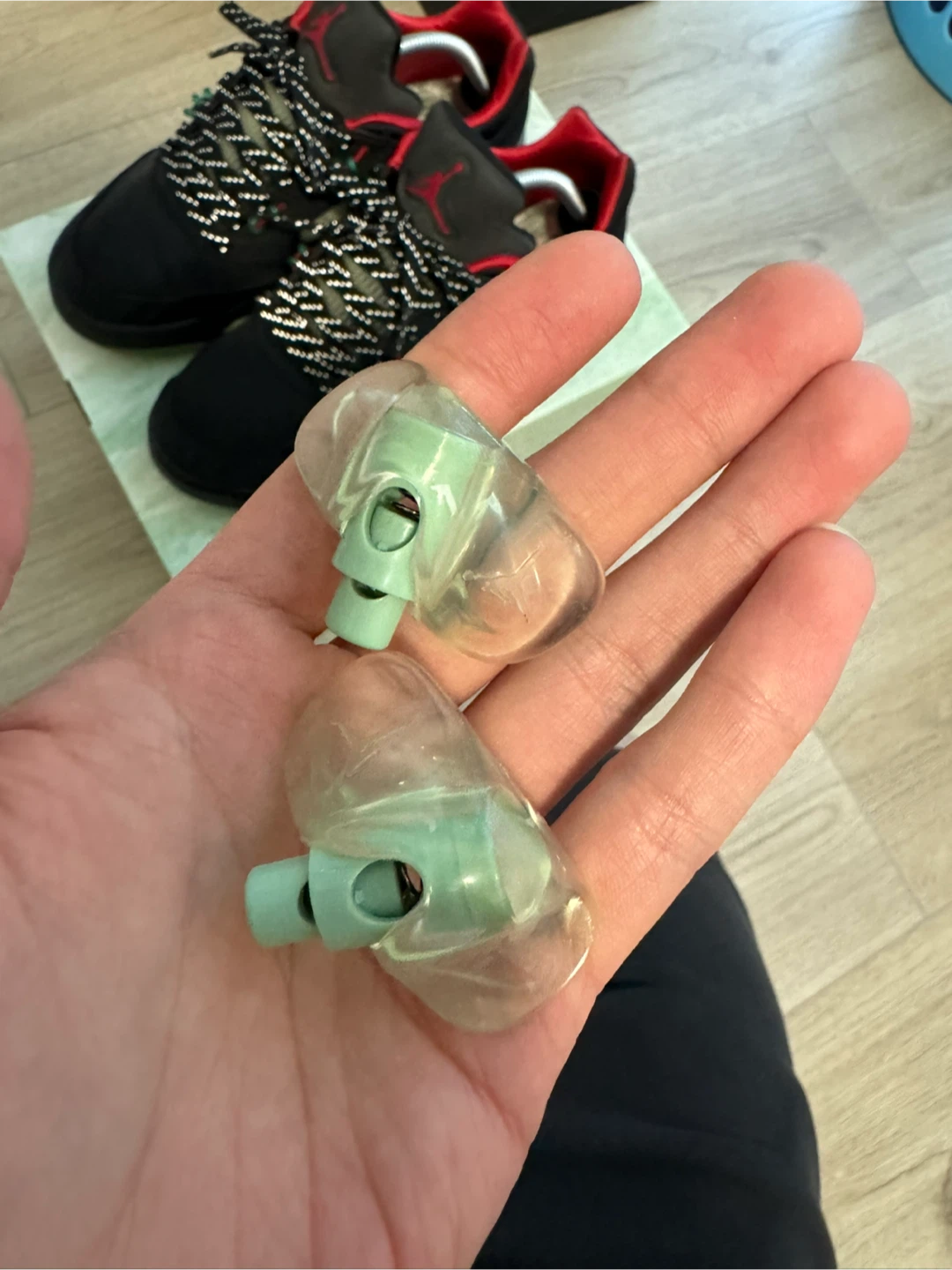 Jordan 5 Retro Low CLOT Jade - photo 4