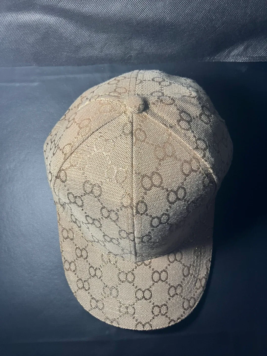 Gucci Beige GG Canvas Baseball Hat image indicator(3)