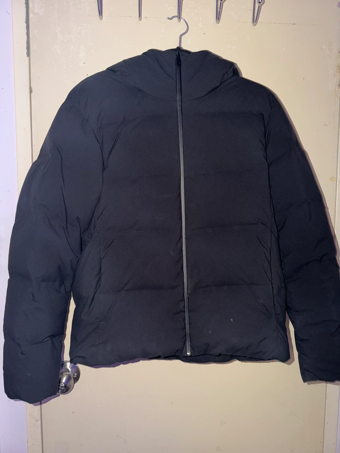 Uniqlo Black Puffer Jacket Size S