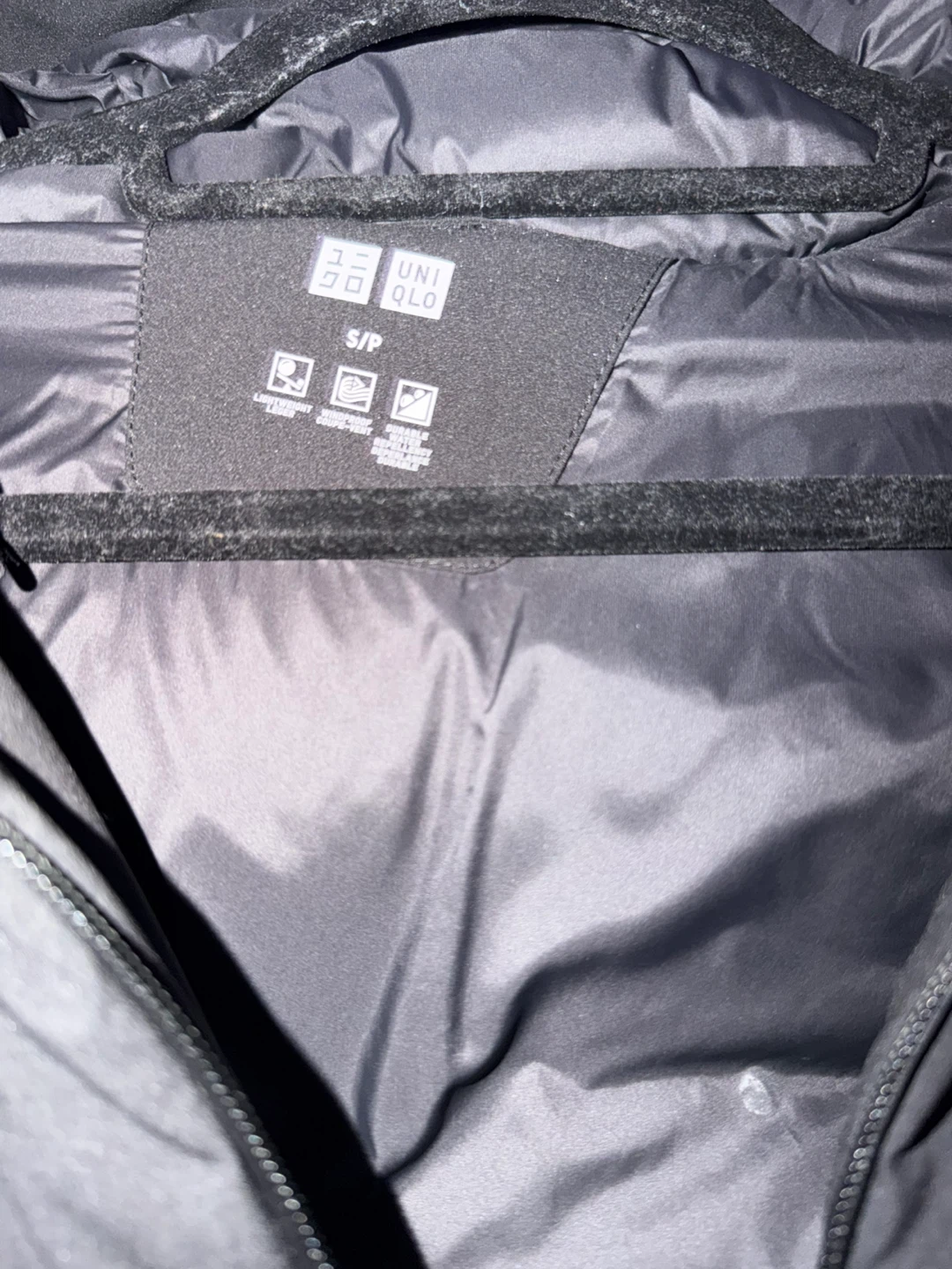 Uniqlo Black Puffer Jacket Size S - photo 2