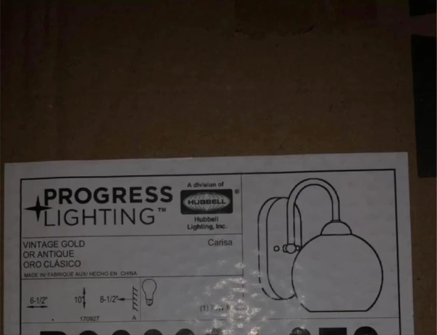 Brushed gold wall sconce lighting. (Pair) image indicator(3)