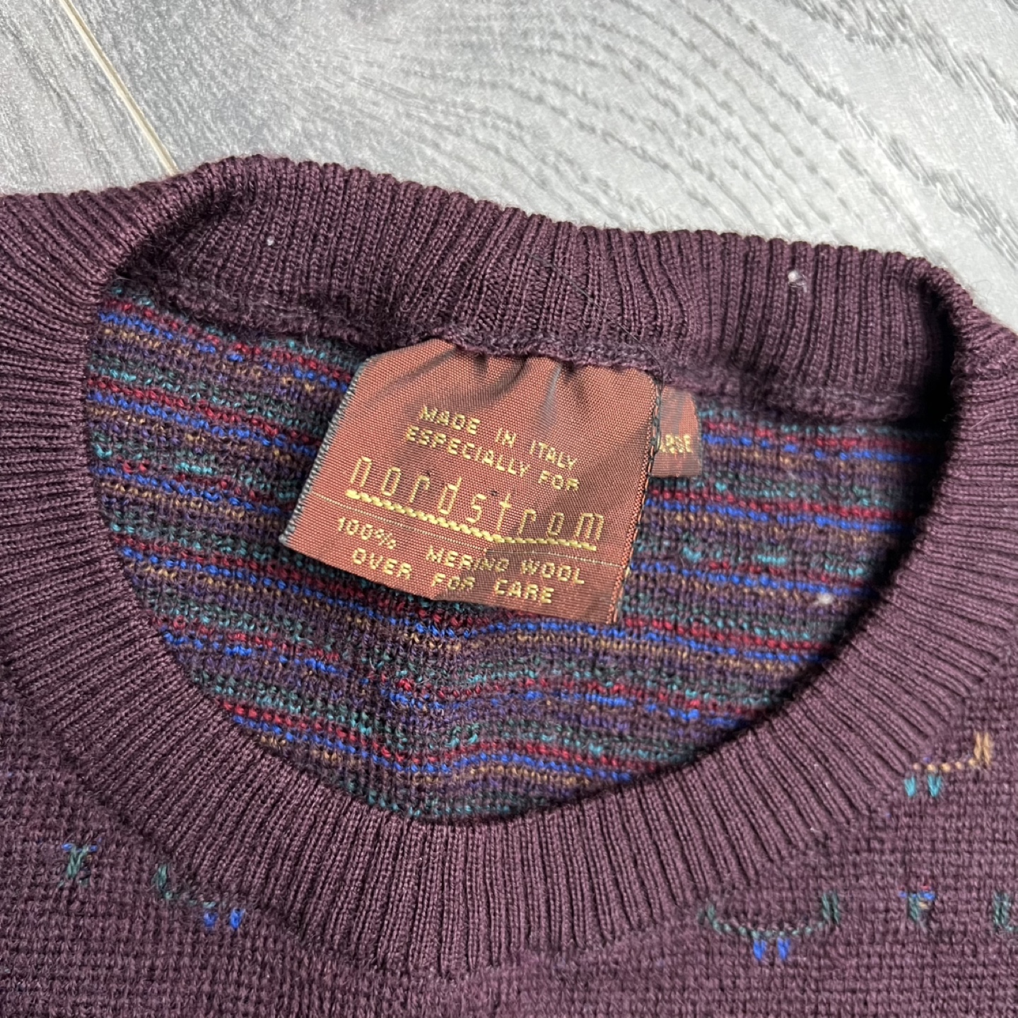 Vintage Nordstrom Merino Wool Sweater (Made in Italy) - photo 2