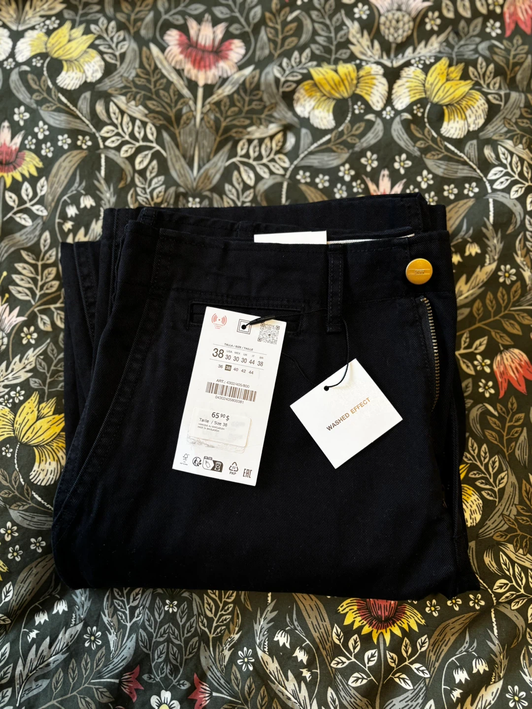 Zara Full Length Pants - Size 38 - photo 3