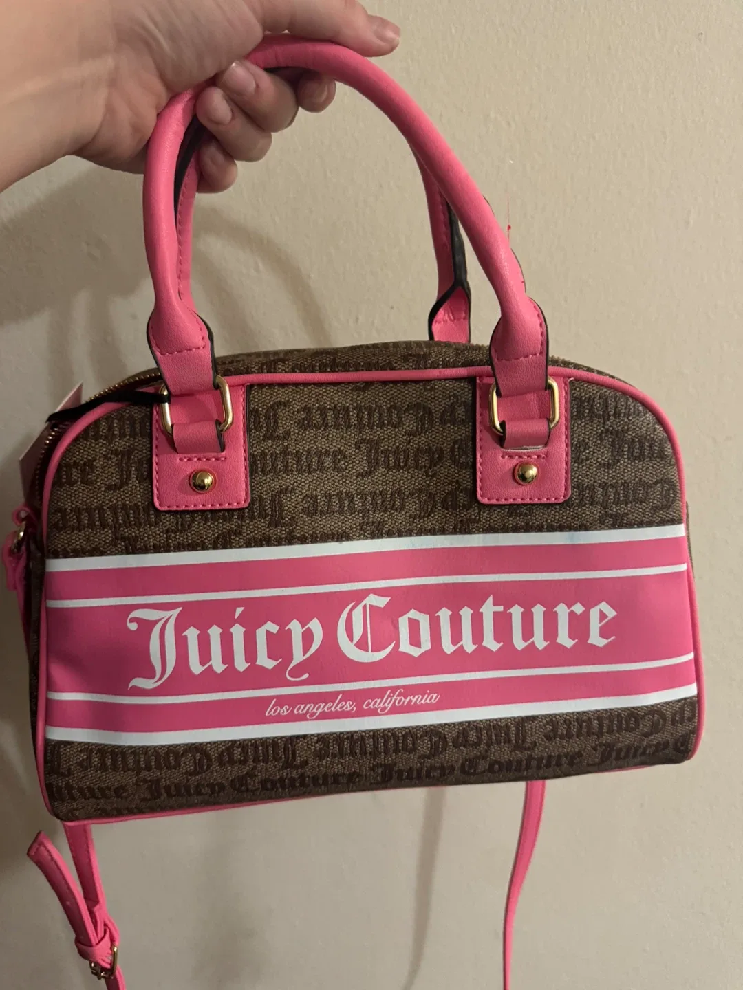 Juicy Couture Black & Pink Barrel Bag image indicator(3)