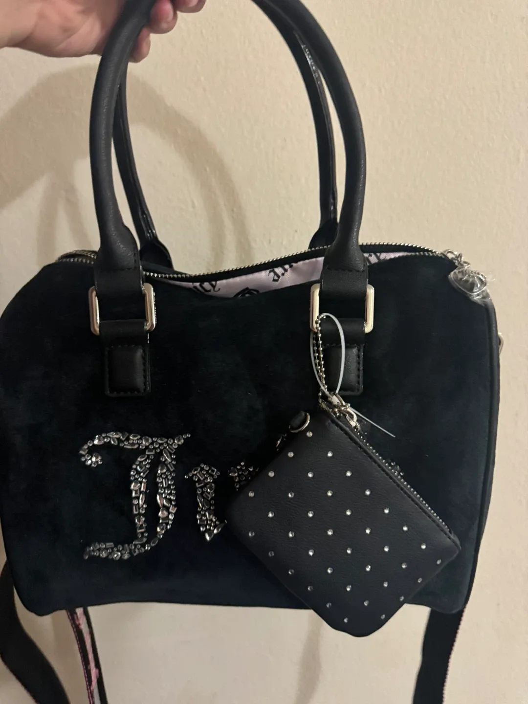 Juicy Couture Black & Pink Barrel Bag image indicator(2)