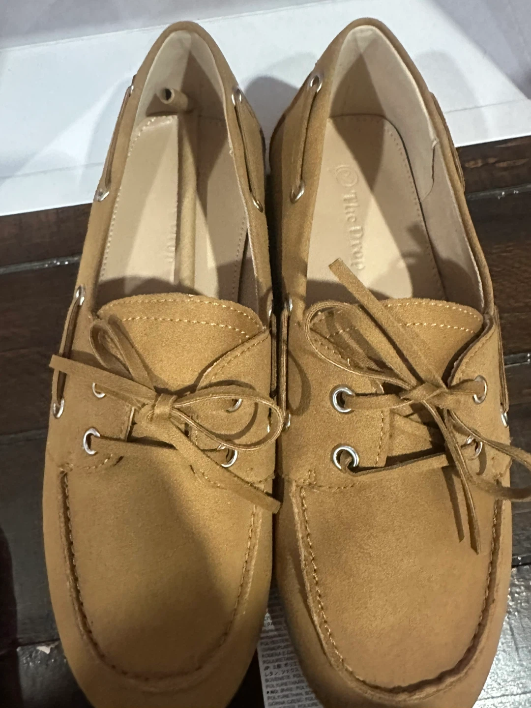 ~ NEW ~ The Drop Cognac Boat Shoes - photo 3